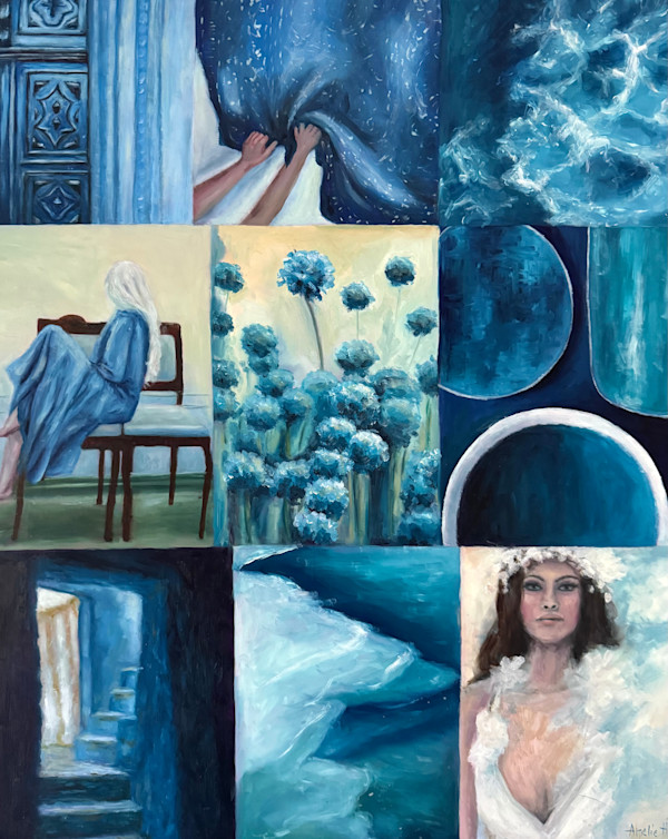 Blue Mood by Amelie Hubert