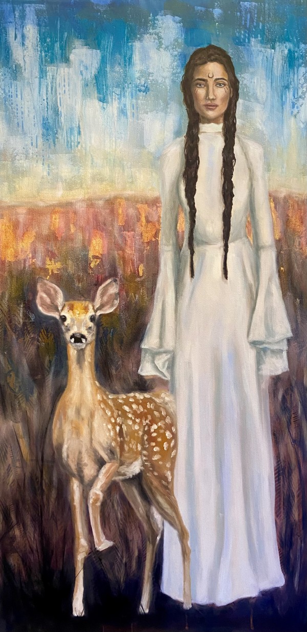 Presence - The Fawn by Amelie Hubert