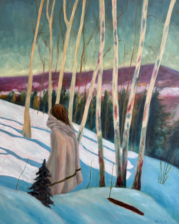 Snow Wanderer by Amelie Hubert