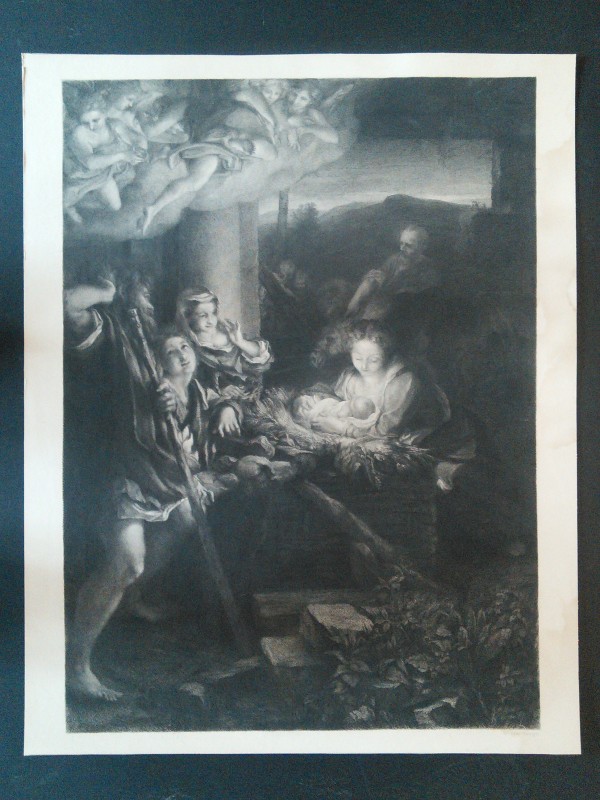 Nativity (after Correggio's The Night) by Gustav Eilers