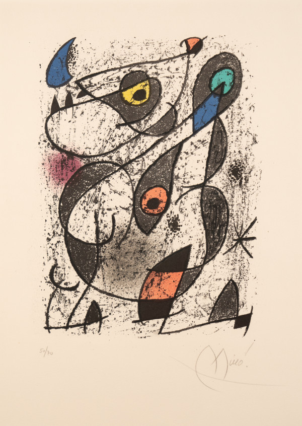Miro a l'encre by Joan Miro