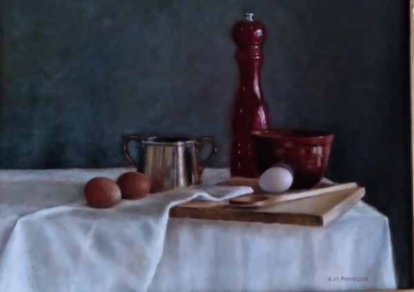 Table Still Life by Cindy M. Peterson