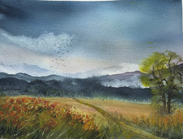 Silent Path 11x14 by Amalia Yosefa