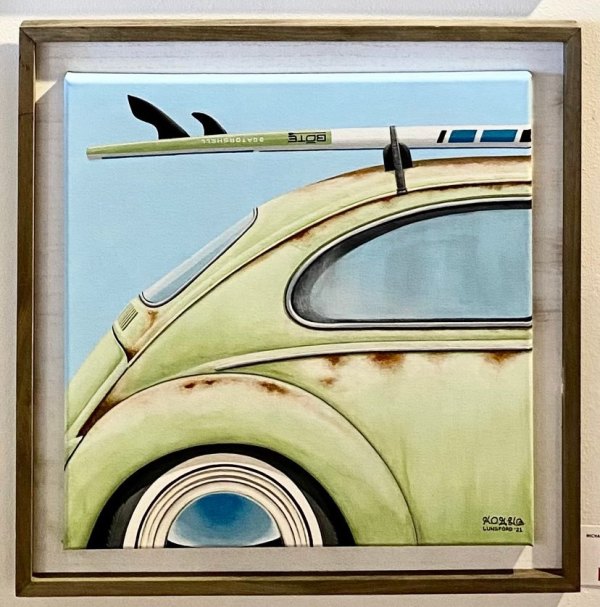 MICHAEL LUNSFORD - VW Beetle by Maxine Orange Studio Gallery