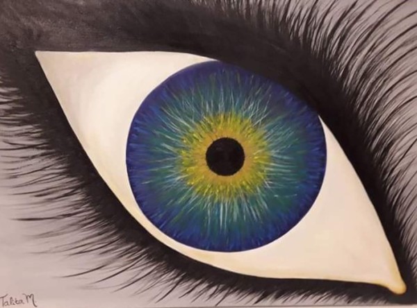 The Cosmic Eye by Talita Moraes Marcillo