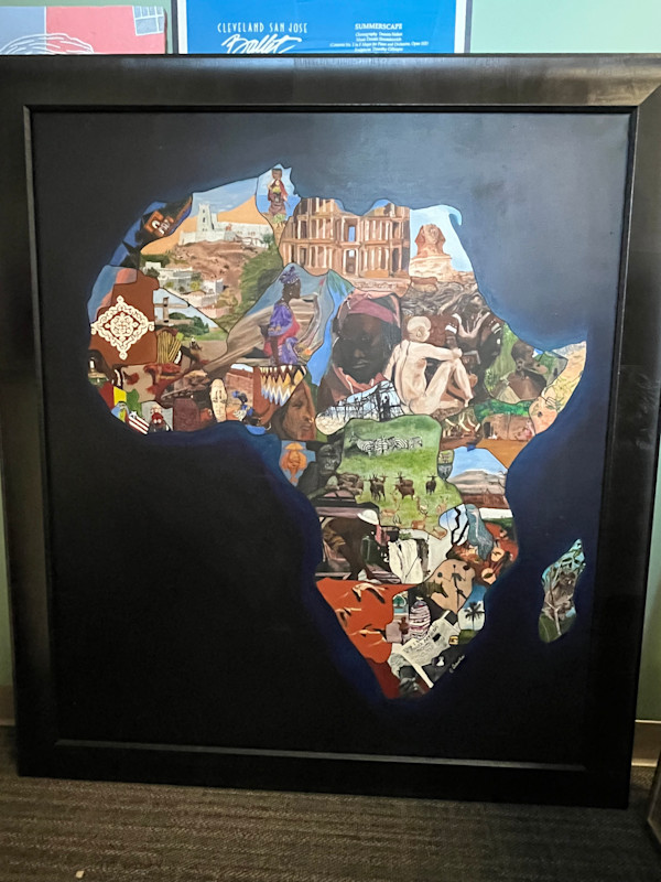 African Mosaic by Charlene Graves