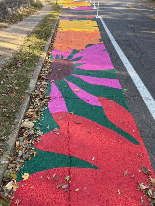 Ferdinand & Riverside Street Mural by Maggie Perrin-Key