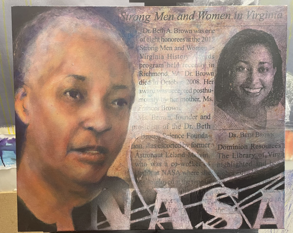 Ms. Frances Brown by Reginald Brown