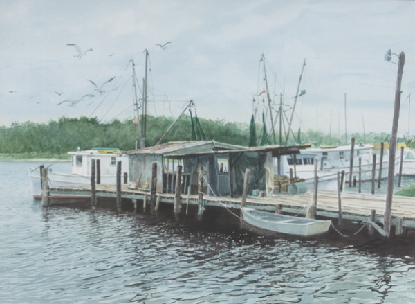 Shrimpers by John Will Creasy