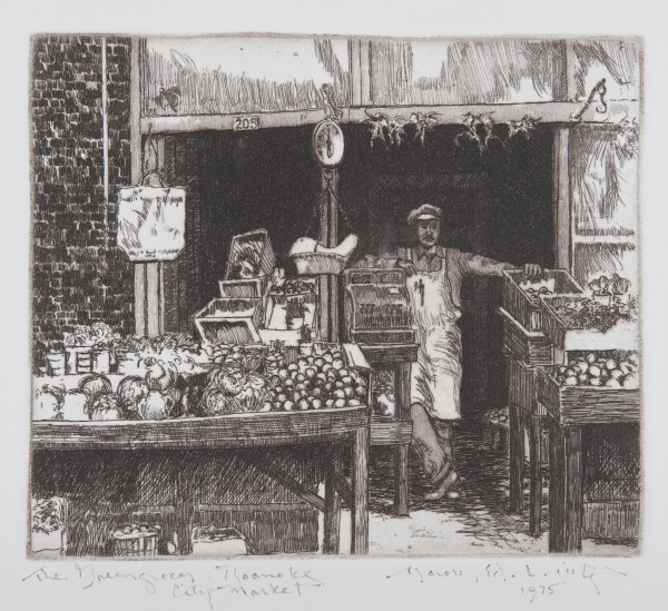 The Greengrocer by Harold Little