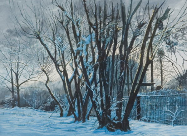 Winter Silhoutte II by John Will Creasy