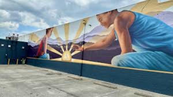 Untitled (Dixie Building Products Mural) by Jon Murrill