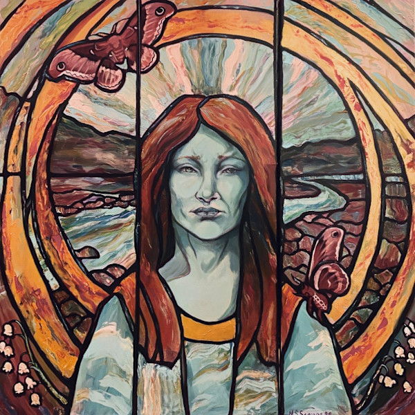 Pilgrim in Blue by Megan Scripps