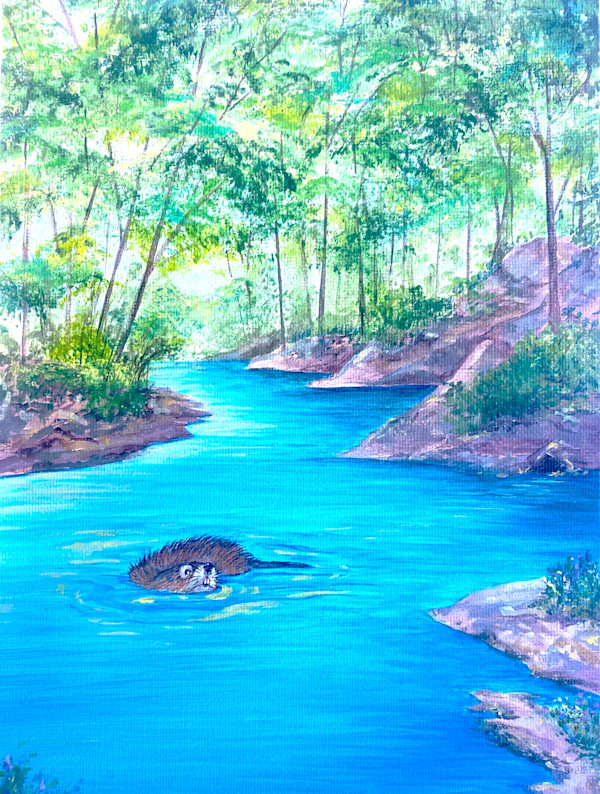 Muskrat Homecoming by Kaydee Pickle