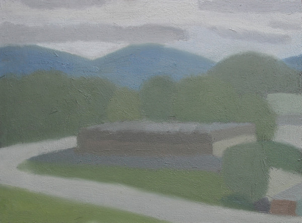 August Mountains by Laura Vahlberg