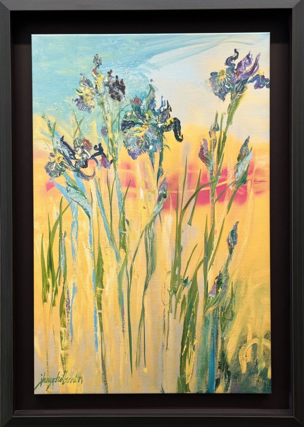 Sunset Iris by Jody Hemphill Smith