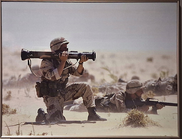 AT4 Recoilless Weapon by Associated Press Wire Photo