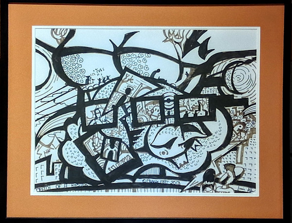 Death of Hipster by Frank Louis Allen