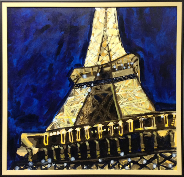 Eiffel Tower, Paris, FR by Santa Jensen