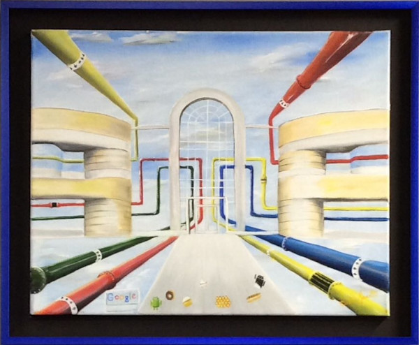 Google Building Entry, Mountain View, CA by William Jarrett