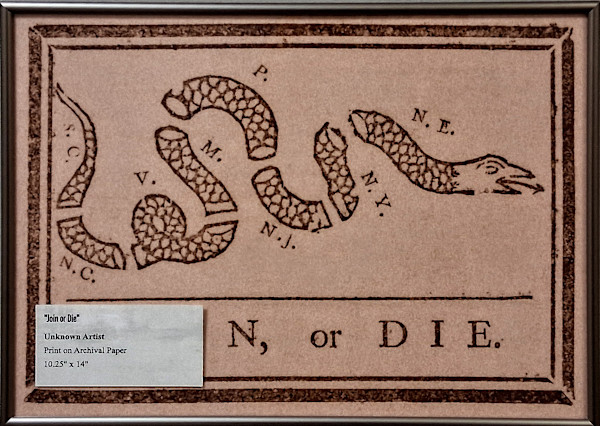 Join or Die by Unknown