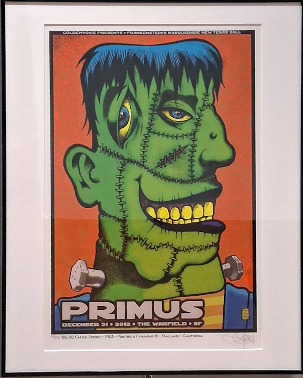 Primus, The Warfield, San Francisco by Chuck Sperry