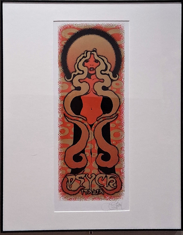 Psyck Italia, Genoa Workshop Poster by Chuck Sperry