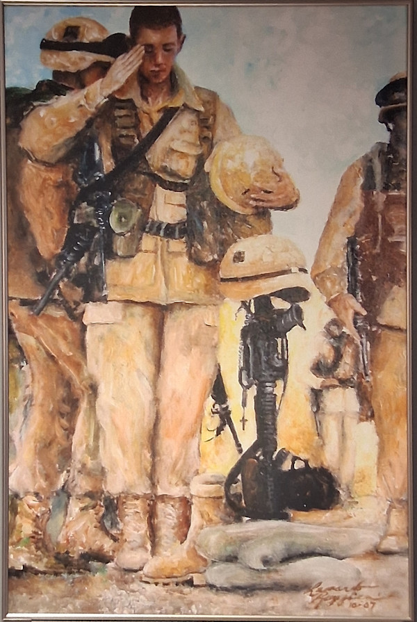 Saluting the Fallen by Leonardo Ruggieri