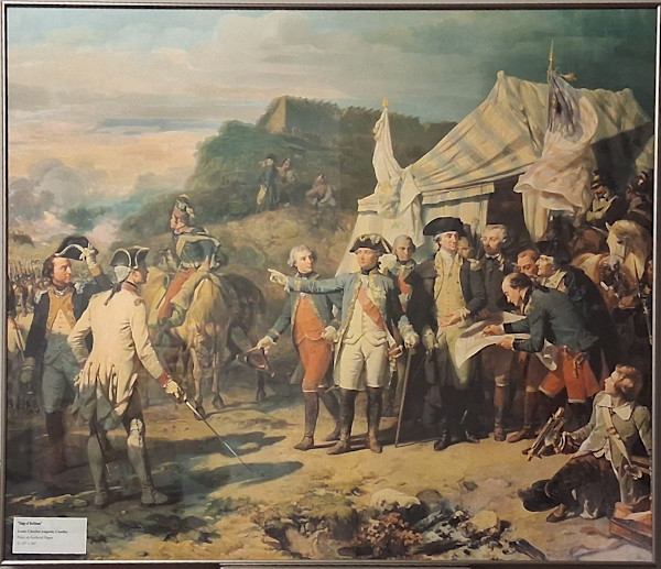 Seige of Yorktown by Louis Charles Auguste Couder