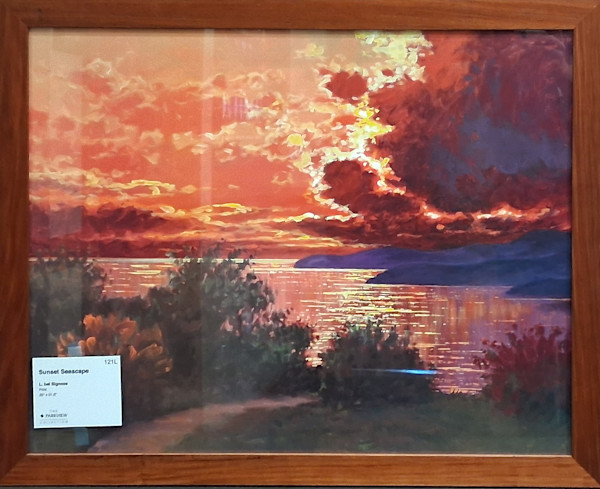 Sunset Seascape by L. bel Signoze
