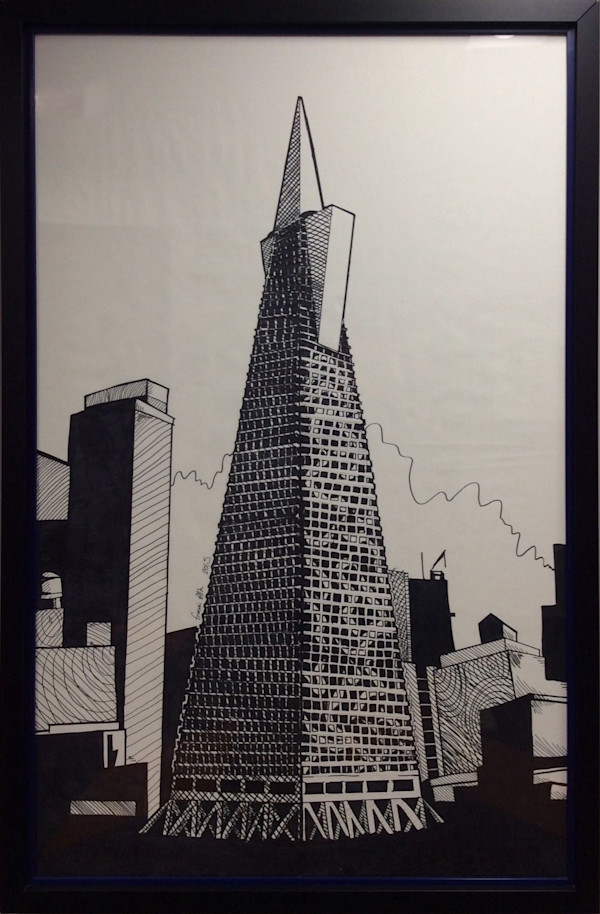 Transamerica Building, San Francisco, CA by Frank Louis Allen