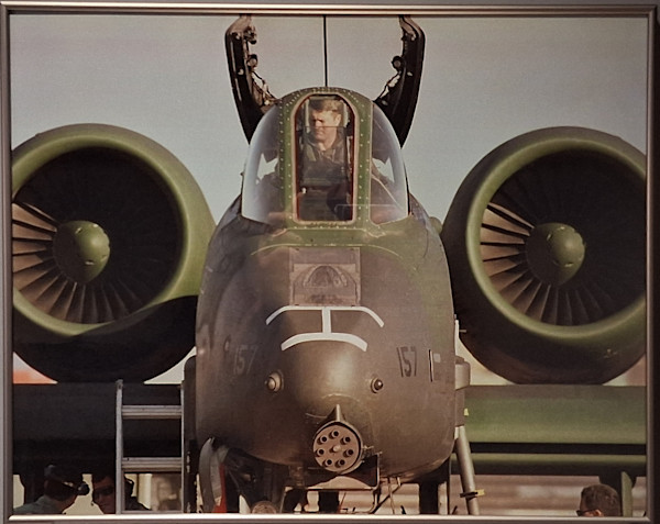 US Air Force Warthog Tank Killer by Associated Press Wire Photo
