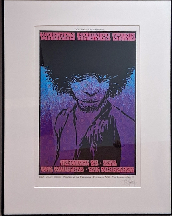 Warren Haynes Band, Tribute to Sly Stone, The Warfield by Chuck Sperry