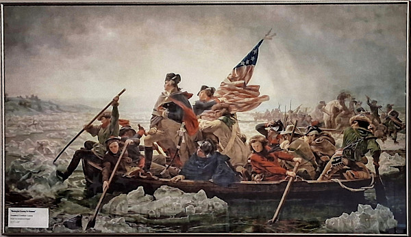 Washington Crossing the Delaware by Emanuel Gottlieb Leutze