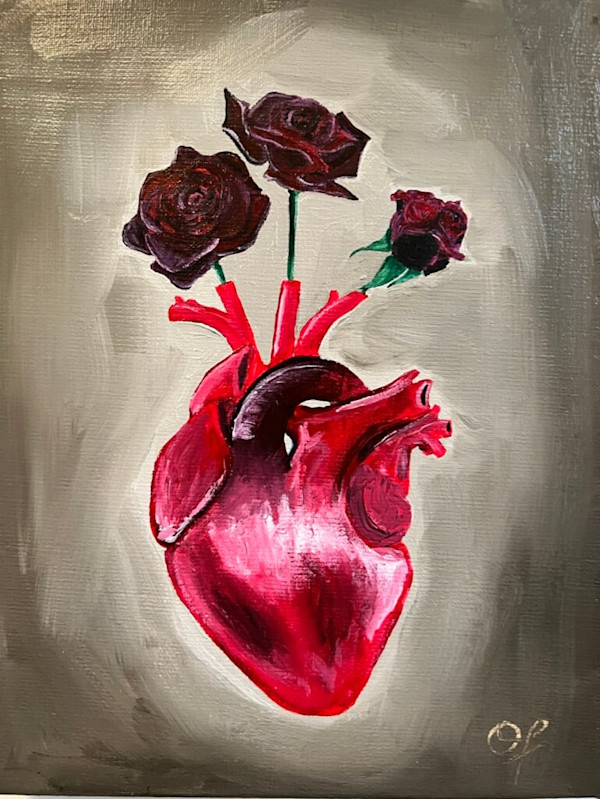 Three Black Roses by Olivia Franklin, Image 1.