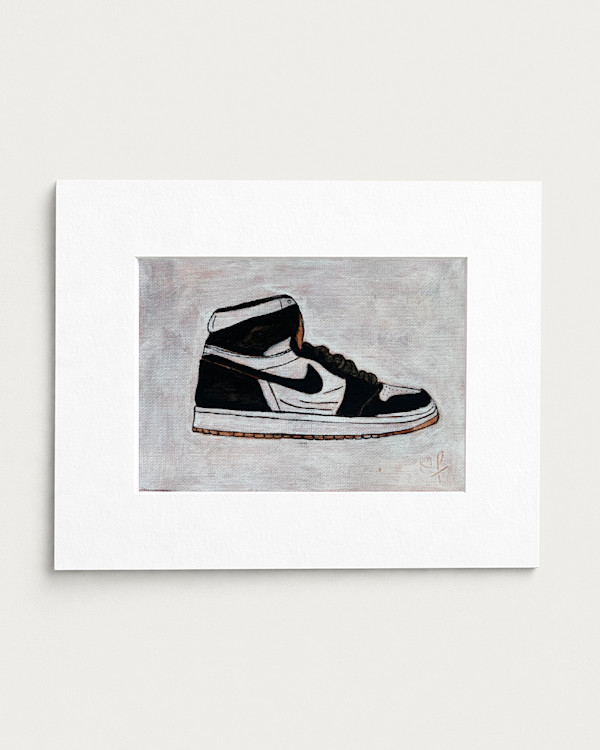 Study No. 03 Black Nikes by Olivia Franklin, Image 1.