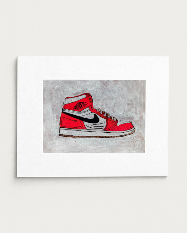Study No. 04 Pink Nikes by Olivia Franklin, Image 1.