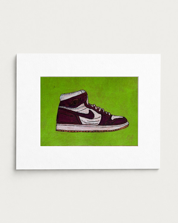 Study No. 01 Purple Nikes by Olivia Franklin, Image 1.