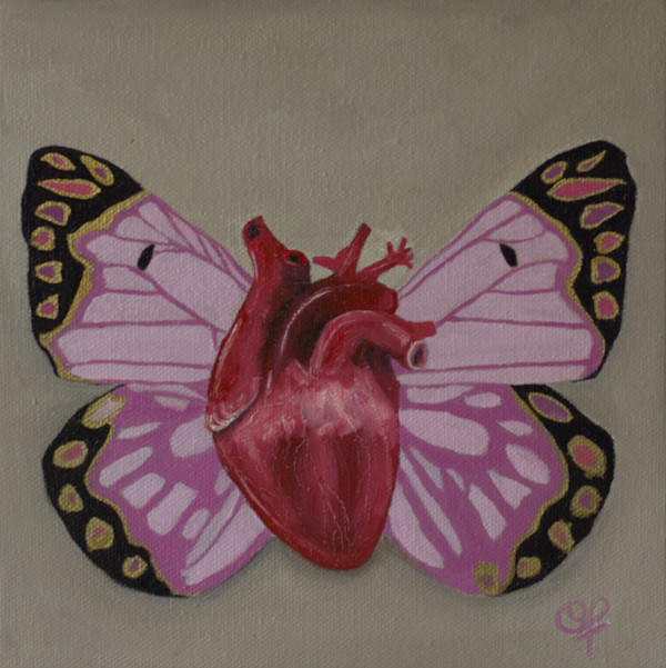Butterfly Heart #1 by Olivia Franklin, Image 1.