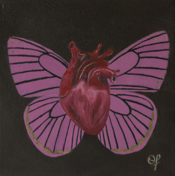 Butterfly Heart #3 by Olivia Franklin, Image 1.