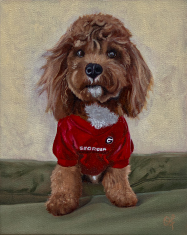 GB Pet portrait by Olivia Franklin, Image 1.