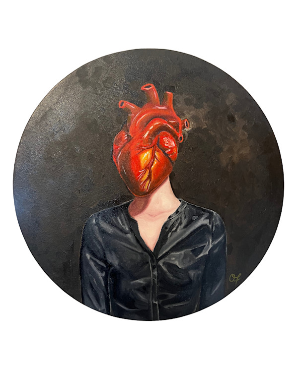 Heart Girl #1 by Olivia Franklin, Image 1.