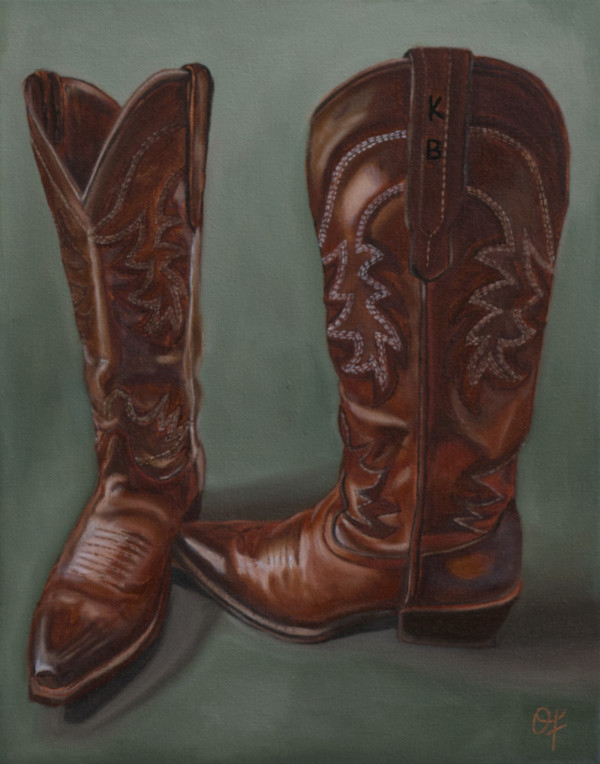 Kylie’s boots commission by Olivia Franklin, Image 1.