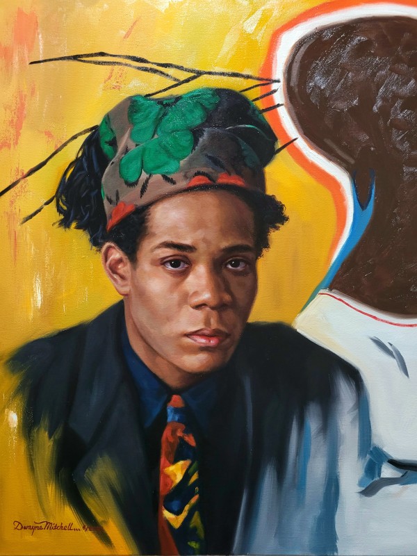 Jean Michel-Basquiat by Dwayne Mitchell