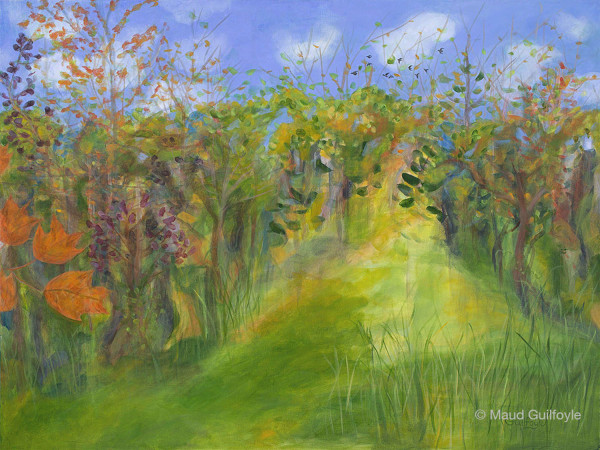 Autumn Woods by Maud Guilfoyle