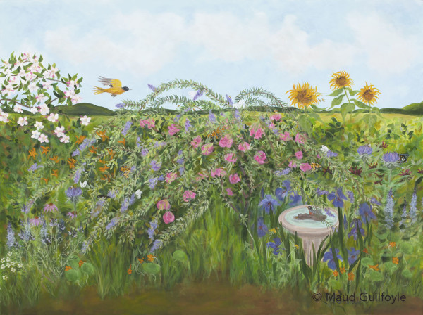Bee Garden by Maud Guilfoyle