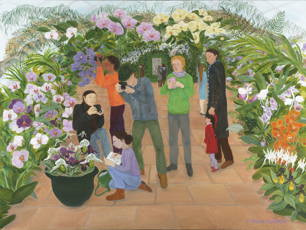 Orchid Show by Maud Guilfoyle, Image 1.