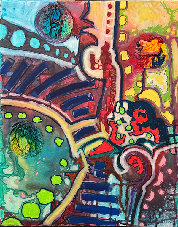 Surreal Stairs by Ann McMillan Chaikin