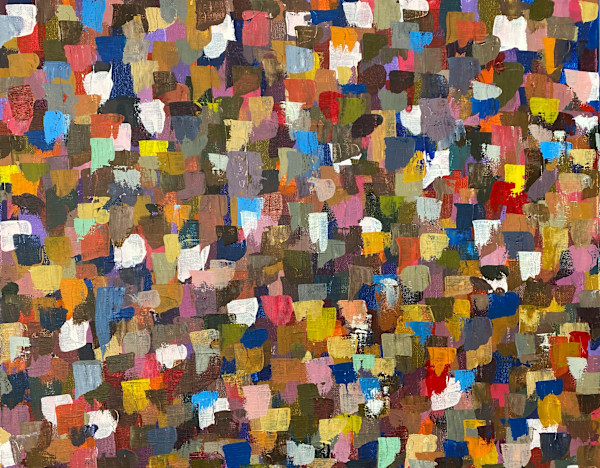 Abstract Expressionism or Leftover Paint #18 by Hakan Unlu