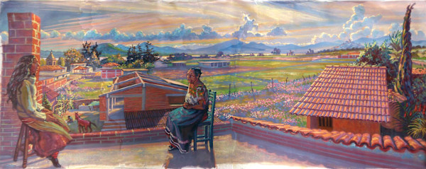 Rooftop Conversation by Anthony Holdsworth